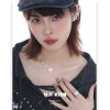 Cute cartoon puppy series, with a girlish and niche design, high-end ear buckles, exquisite, sweet, simple and individual earrings Specification image